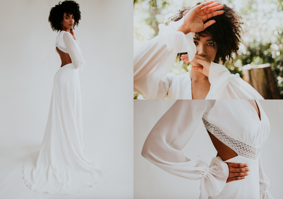 Glory Days Bridal Introduces The New Eco-Friendly And Ethical Rolling In Roses Collection, Sappho - Daughters Dress